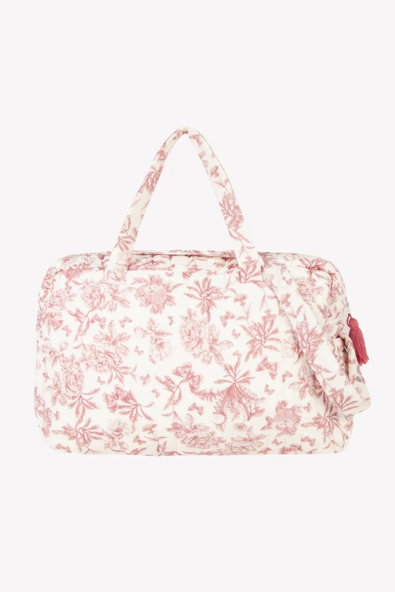 Tartine et Chocolat Sac à langer Imprimé inspiration Toile de Jouy rose| Toile De Jouy Rose|Sacs À Langer - Nids D'Ange