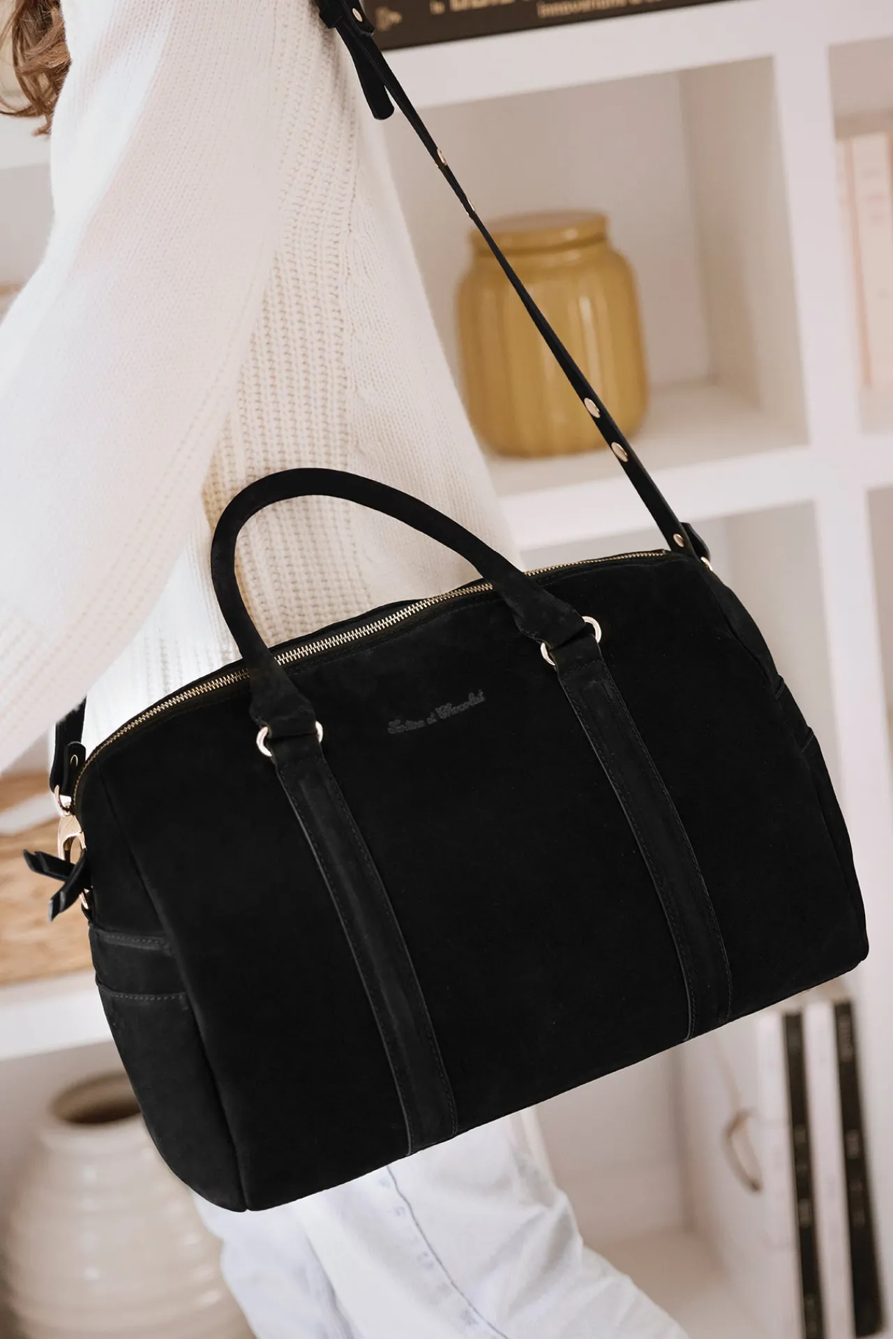 Tartine et Chocolat Sac à Langer Noir Josefina x| Sacs À Langer - Nids D'Ange