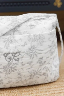 Tartine et Chocolat Sac à langer Imprimé inspiration toile de jouy gris| Toile De Jouy Gris|Sacs À Langer - Nids D'Ange