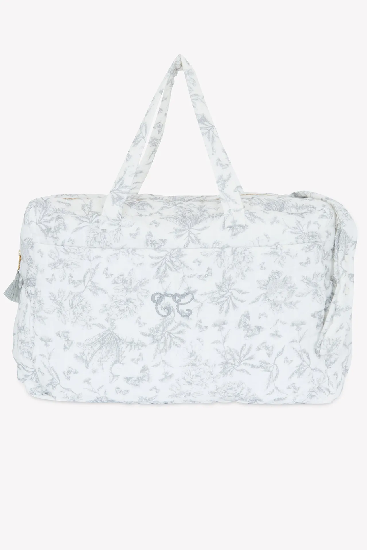 Tartine et Chocolat Sac à langer Imprimé inspiration toile de jouy gris| Toile De Jouy Gris|Sacs À Langer - Nids D'Ange
