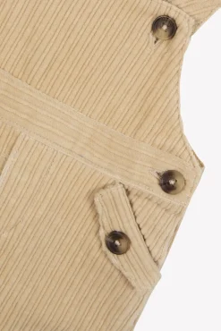 Tartine et Chocolat Salopette longue Beige en velours| Ensembles - Salopettes