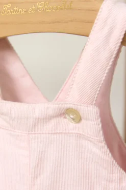 Tartine et Chocolat Salopette longue Rose pâle| Ensembles - Salopettes|Robes - Combinaisons - Ensembles
