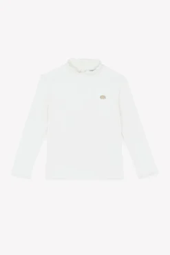Tartine et Chocolat Sous-pull Ecru écusson hérisson|Enfant T-Shirts - Blouses