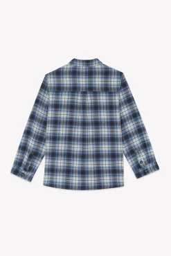 Tartine et Chocolat Surchemise Gris moyen flanelle|Enfant Chemises