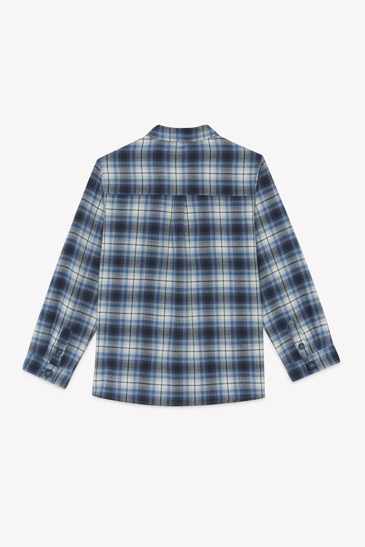 Tartine et Chocolat Surchemise Gris moyen flanelle|Enfant Chemises