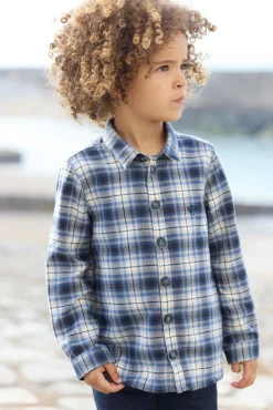 Tartine et Chocolat Surchemise Gris moyen flanelle| Chemises