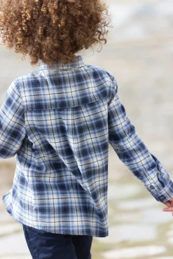 Tartine et Chocolat Surchemise Gris moyen flanelle| Chemises