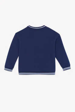 Tartine et Chocolat Sweat Marine écusson TC|Enfant Pulls - Gilets - Sweats
