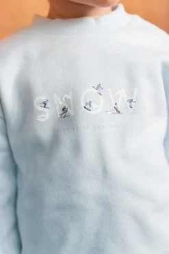 Tartine et Chocolat Sweat Bleu glacier snow| Pulls - Gilets - Sweats