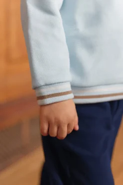 Tartine et Chocolat Sweat Bleu glacier snow| Pulls - Gilets - Sweats