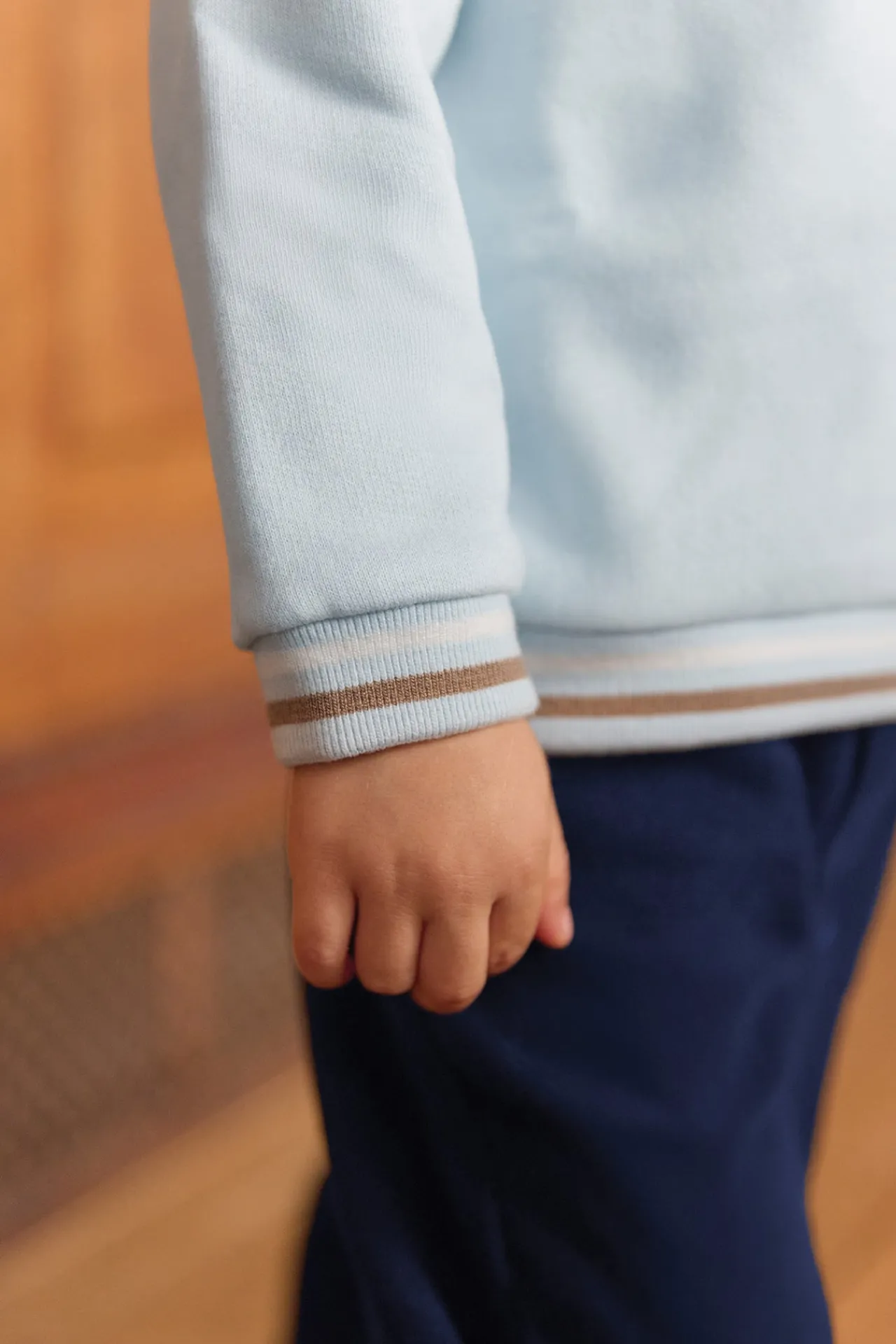 Tartine et Chocolat Sweat Bleu glacier snow| Pulls - Gilets - Sweats