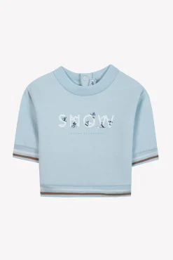 Tartine et Chocolat Sweat Bleu glacier snow| Pulls - Gilets - Sweats