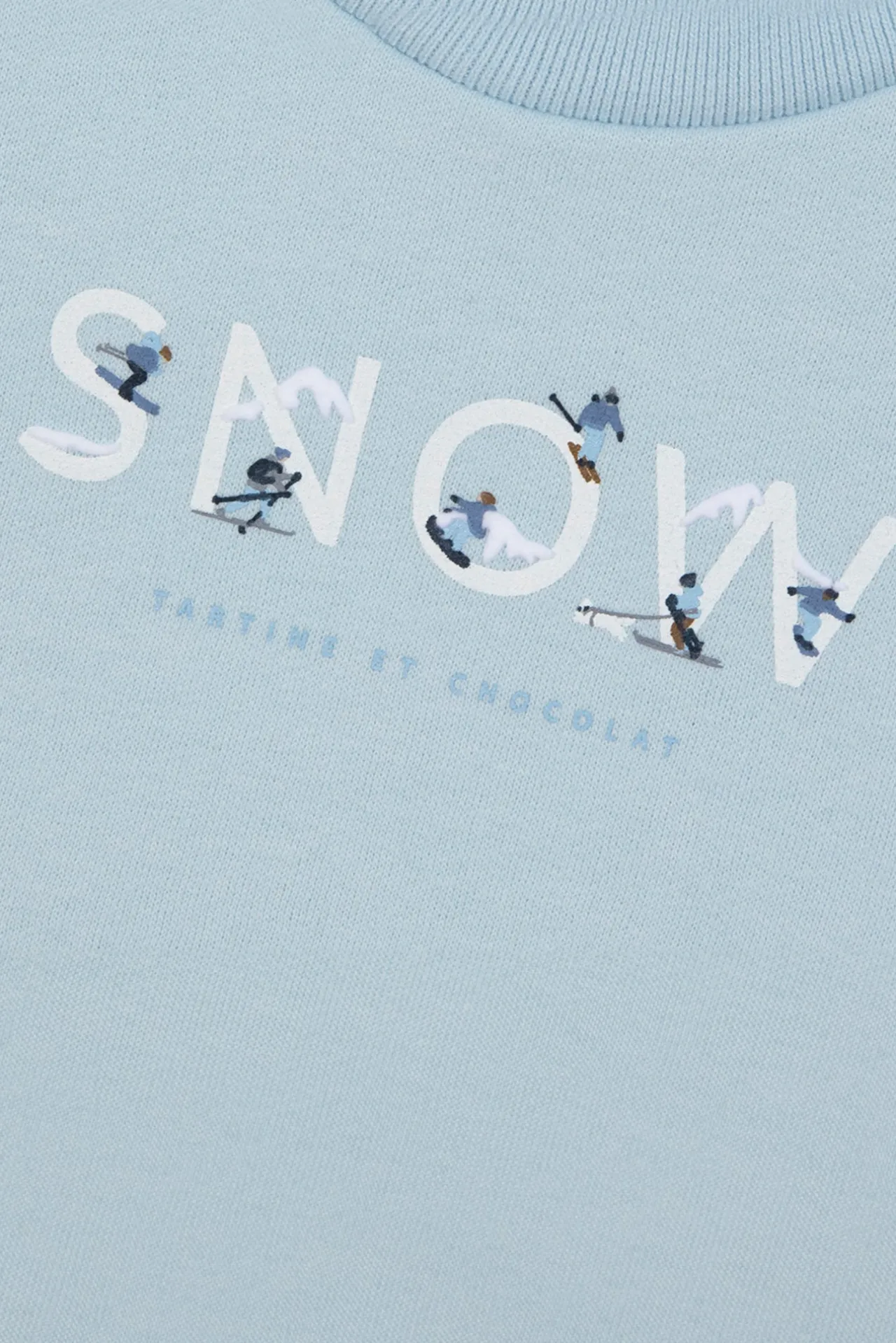Tartine et Chocolat Sweat Bleu glacier snow| Pulls - Gilets - Sweats