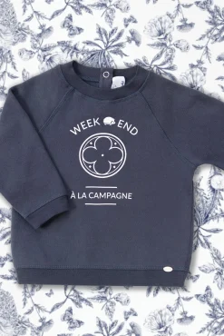 Tartine et Chocolat Sweat Layette x Abbaye des Vaux de Cernay| Pulls - Gilets - Sweats|Cardigans - Pulls - Sweats