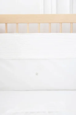 Tartine et Chocolat Tour de lit Monogramme blanc| Monogramme|Gigoteuses - Linges De Lit