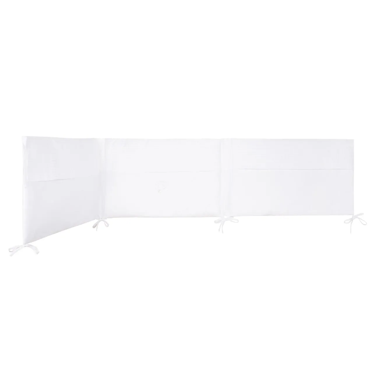 Tartine et Chocolat Tour de lit Monogramme blanc| Monogramme|Gigoteuses - Linges De Lit