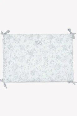 Tartine et Chocolat Tour de lit Imprimé inspiration toile de jouy gris| Toile De Jouy Gris|Gigoteuses - Linges De Lit