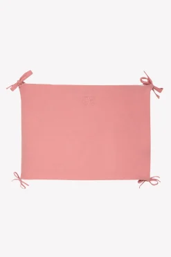 Tartine et Chocolat Tour de lit Imprimé inspiration Toile de Jouy rose| Toile De Jouy Rose|Gigoteuses - Linges De Lit