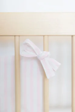 Tartine et Chocolat Tour de lit Garda rose pâle| Garda Rose|Gigoteuses - Linges De Lit