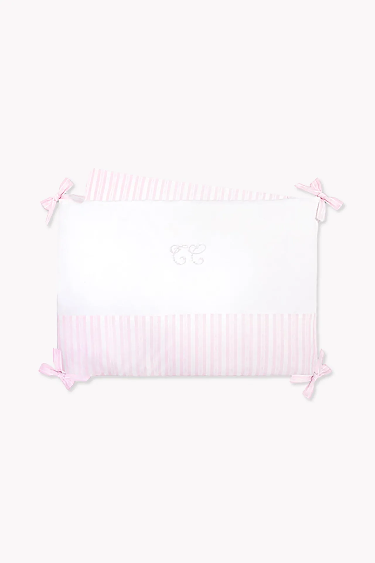 Tartine et Chocolat Tour de lit Garda rose pâle| Garda Rose|Gigoteuses - Linges De Lit