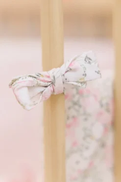Tartine et Chocolat Tour de lit Imprimé fleuri jardin hivernal| Jardin Hivernal|Gigoteuses - Linges De Lit