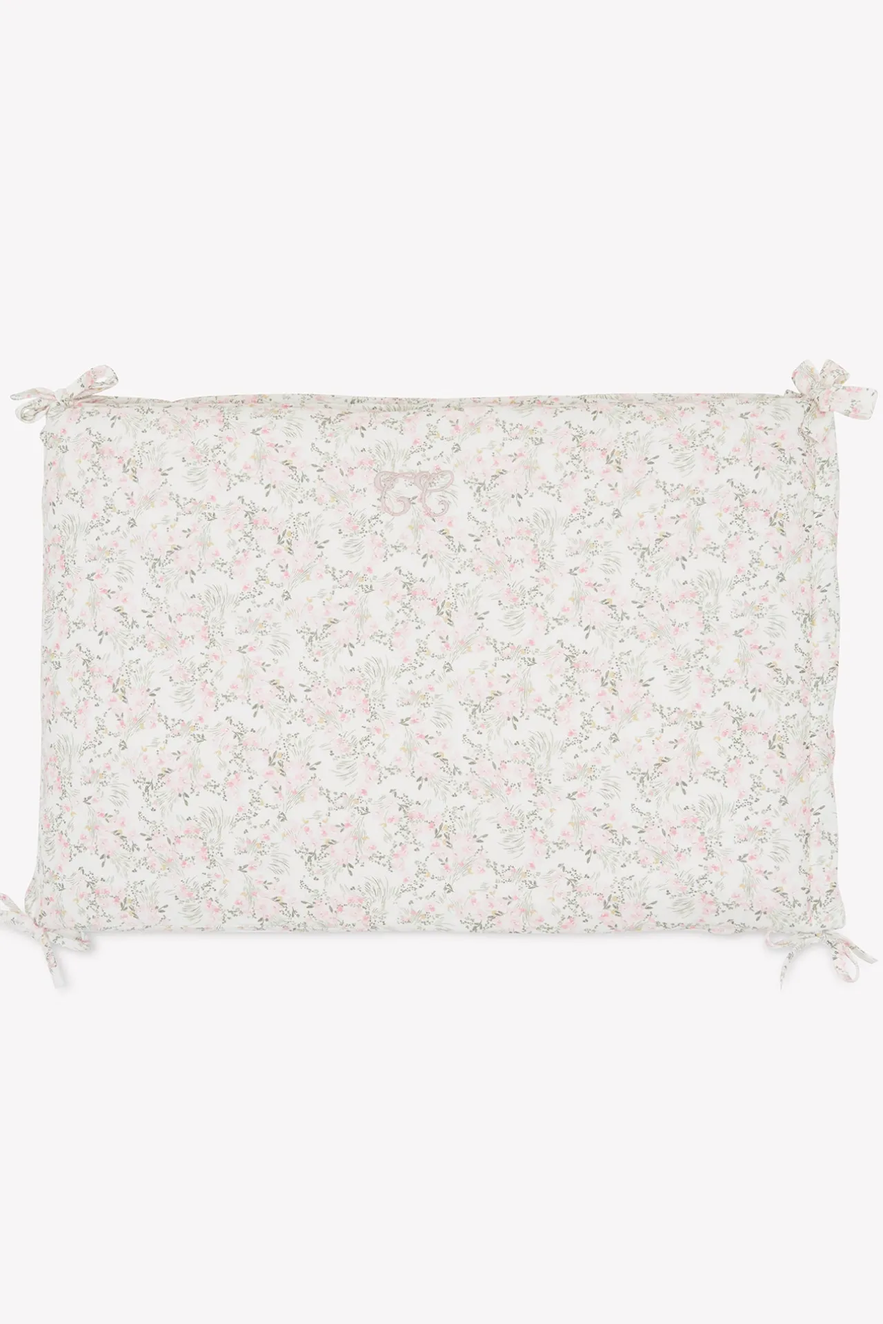 Tartine et Chocolat Tour de lit Imprimé fleuri jardin hivernal| Jardin Hivernal|Gigoteuses - Linges De Lit