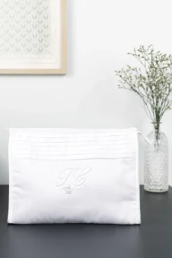Tartine et Chocolat Trousse de toilette Monogramme blanc| Monogramme|Linges - Accessoires De Bain