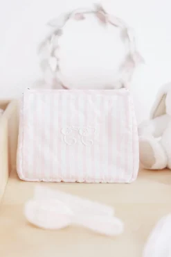 Tartine et Chocolat Trousse de toilette Garda rose pâle| Garda Rose|Linges - Accessoires De Bain