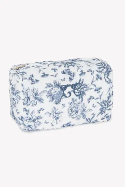 Tartine et Chocolat Trousse de toilette Imprimé inspiration toile de jouy bleu| Toile De Jouy Bleu|Linges - Accessoires De Bain