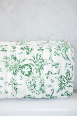 Tartine et Chocolat Trousse de toilette Abbaye des Vaux de Cernay x| Toile De Jouy Vert