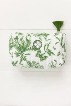 Tartine et Chocolat Trousse de toilette Abbaye des Vaux de Cernay x| Toile De Jouy Vert