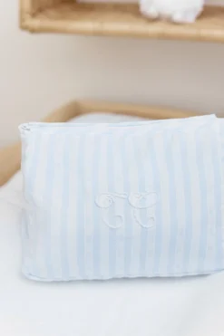 Tartine et Chocolat Trousse de toilette Garda bleu ciel| Garda Ciel|Linges - Accessoires De Bain