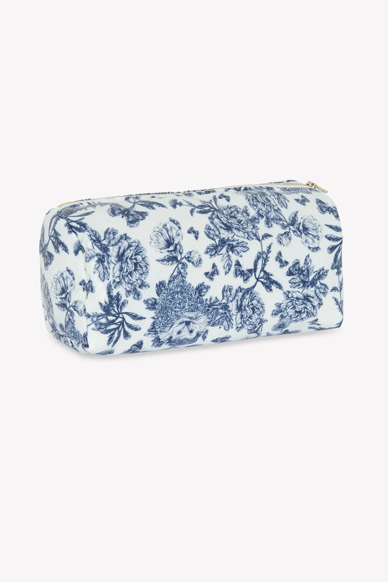 Tartine et Chocolat Trousse de toilette toile enduite Imprimé inspiration Toile de Jouy bleu| Toile De Jouy Bleu|Linges - Accessoires De Bain