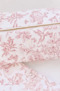 Tartine et Chocolat Trousse zippée Imprimé inspiration Toile de Jouy rose| Toile De Jouy Rose|Linges - Accessoires De Bain