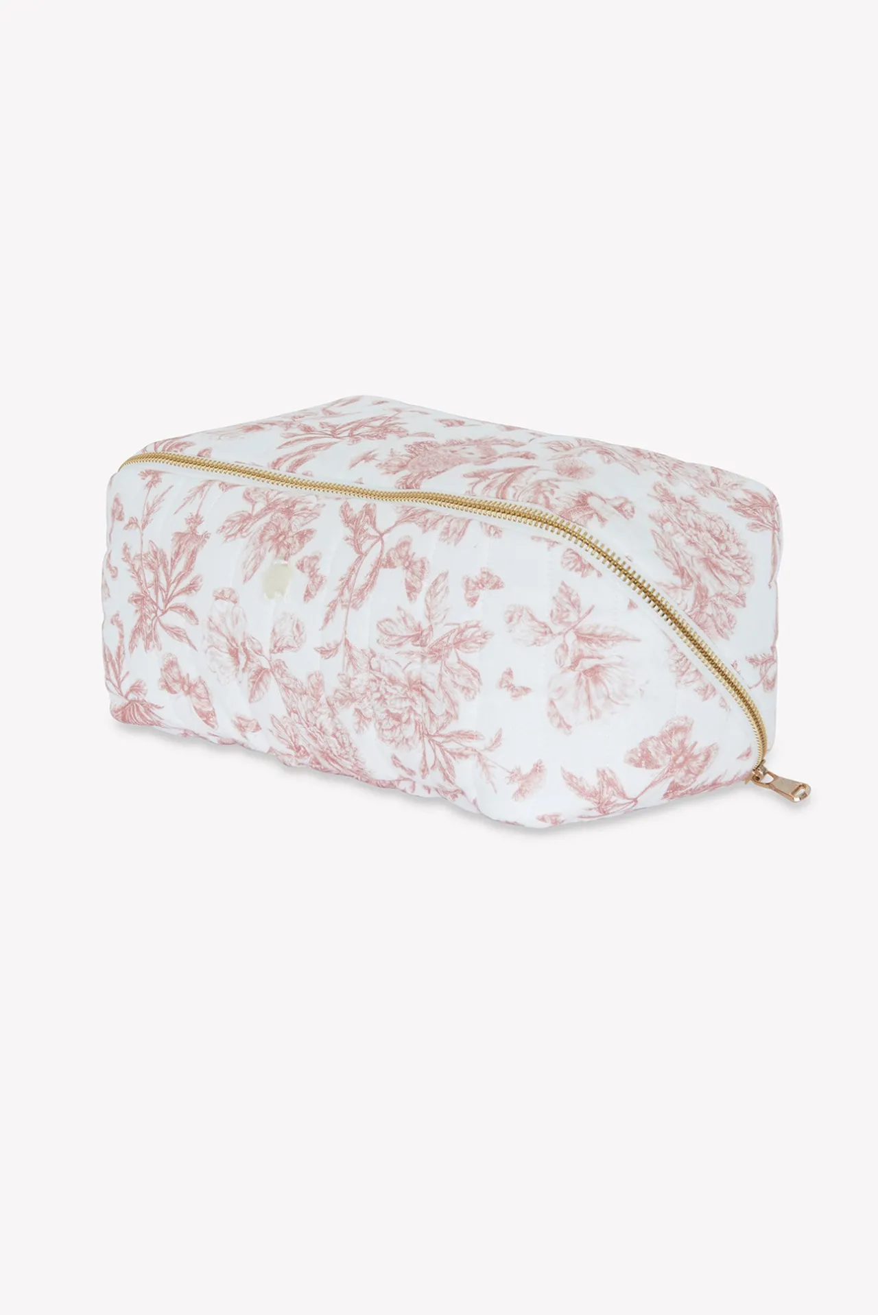 Tartine et Chocolat Trousse zippée Imprimé inspiration Toile de Jouy rose| Toile De Jouy Rose|Linges - Accessoires De Bain