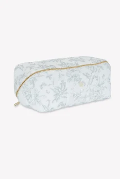 Tartine et Chocolat Trousse zippée Imprimé inspiration Toile de Jouy gris| Linges - Accessoires De Bain|Toile De Jouy Gris