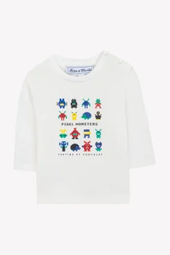 Tartine et Chocolat T-shirt Bleu électrique illustration game on| T-Shirts - Polos