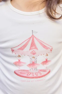 Tartine et Chocolat T-shirt Praline illustration manège| T-Shirts - Blouses