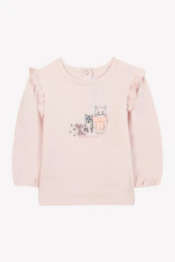 Tartine et Chocolat T-shirt Rose pâle illustration petits trésors| T-Shirts - Blouses