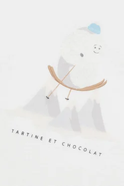 Tartine et Chocolat T-shirt Ecru illustration yeti| T-Shirts - Polos