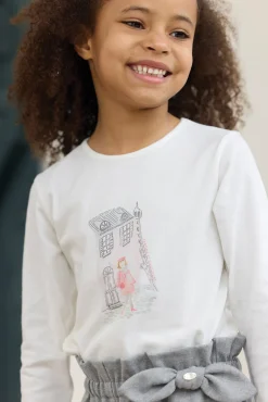 Tartine et Chocolat T-shirt Praline illustration parisienne|Enfant T-Shirts - Blouses