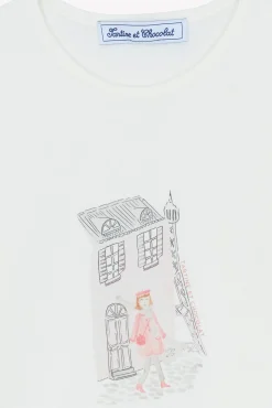 Tartine et Chocolat T-shirt Praline illustration parisienne|Enfant T-Shirts - Blouses