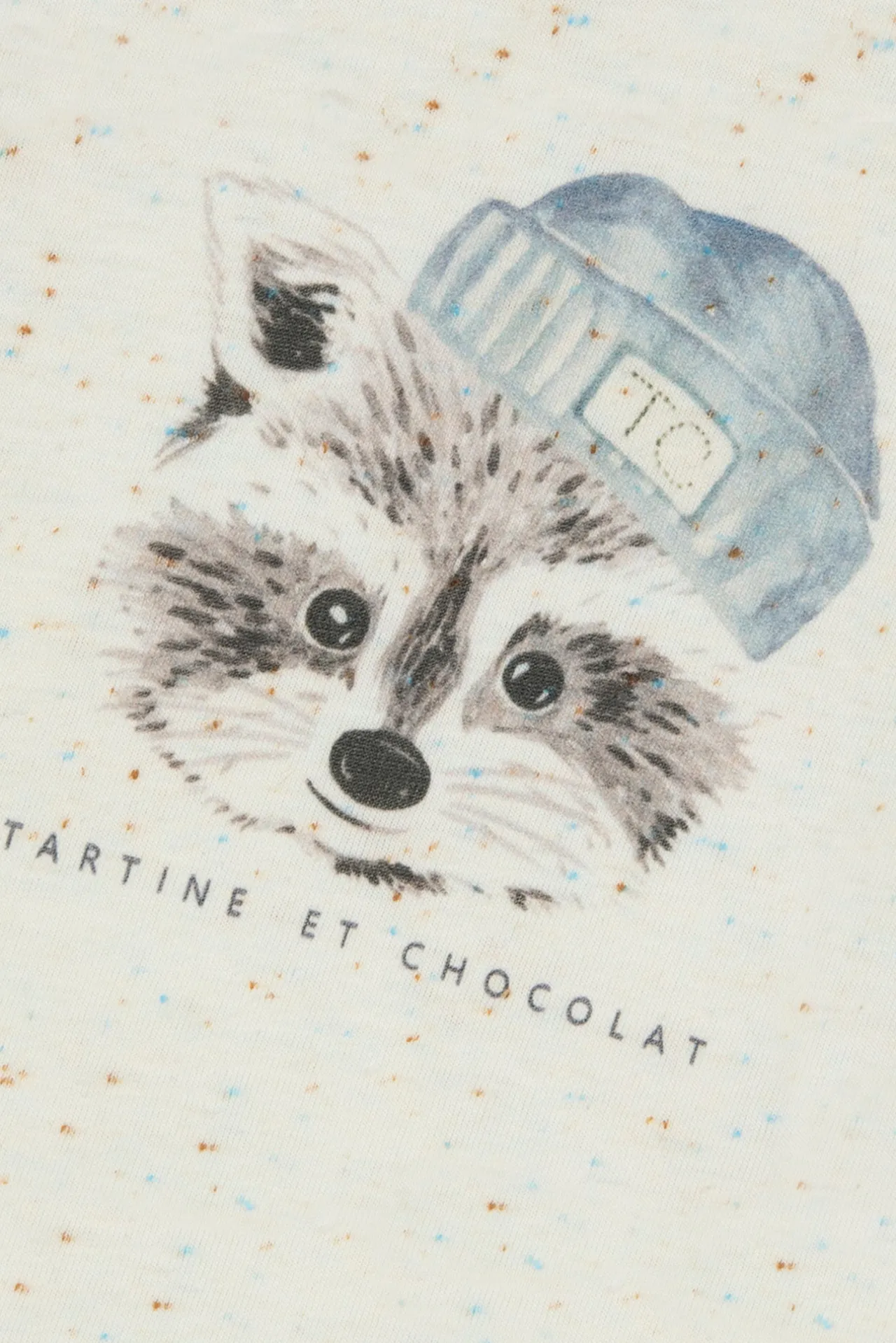 Tartine et Chocolat T-shirt Ecru illustration raton laveur| T-Shirts - Polos