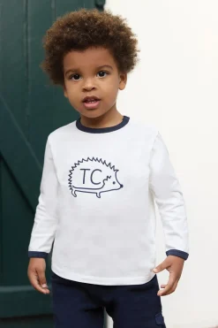 Tartine et Chocolat T-shirt Ecru hérisson| T-Shirts - Polos