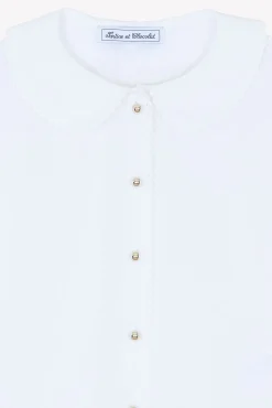 Tartine et Chocolat Tunique Blanche signature TC|Enfant T-Shirts - Blouses