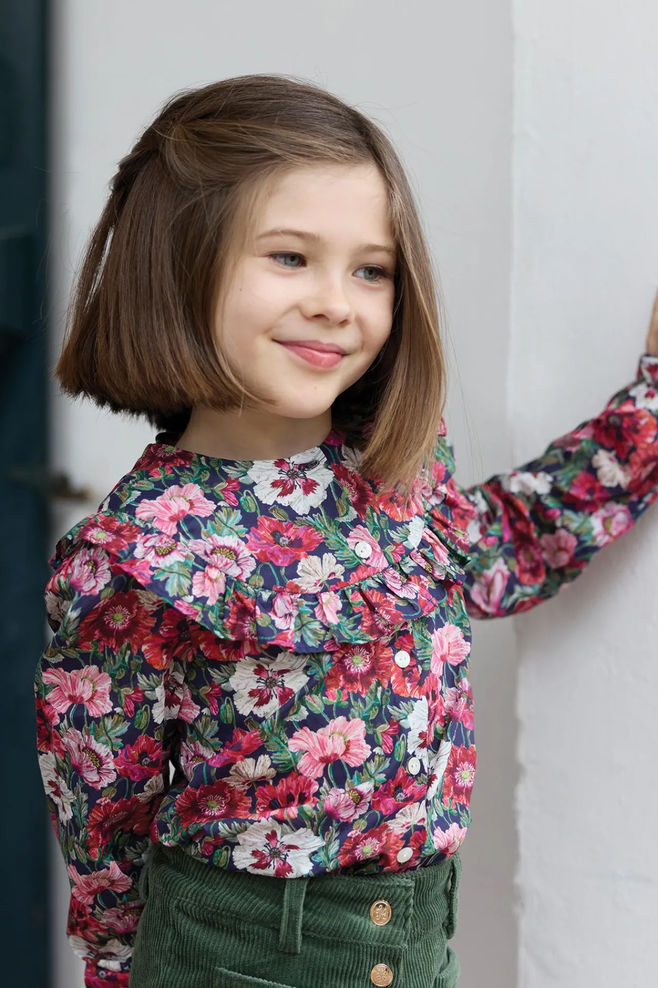 Tartine et Chocolat Tunique Magenta tissu liberty|Enfant T-Shirts - Blouses