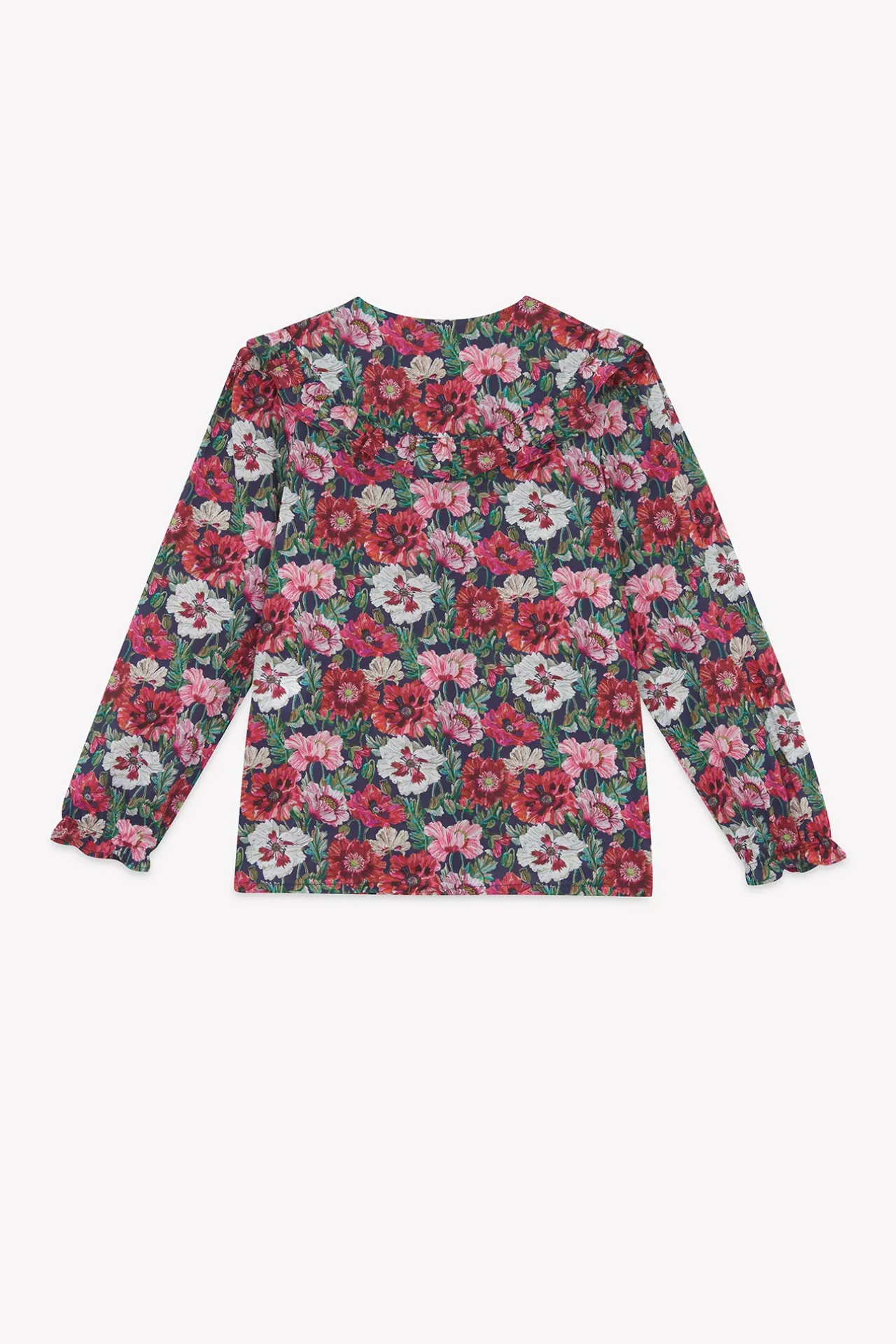 Tartine et Chocolat Tunique Magenta tissu liberty|Enfant T-Shirts - Blouses