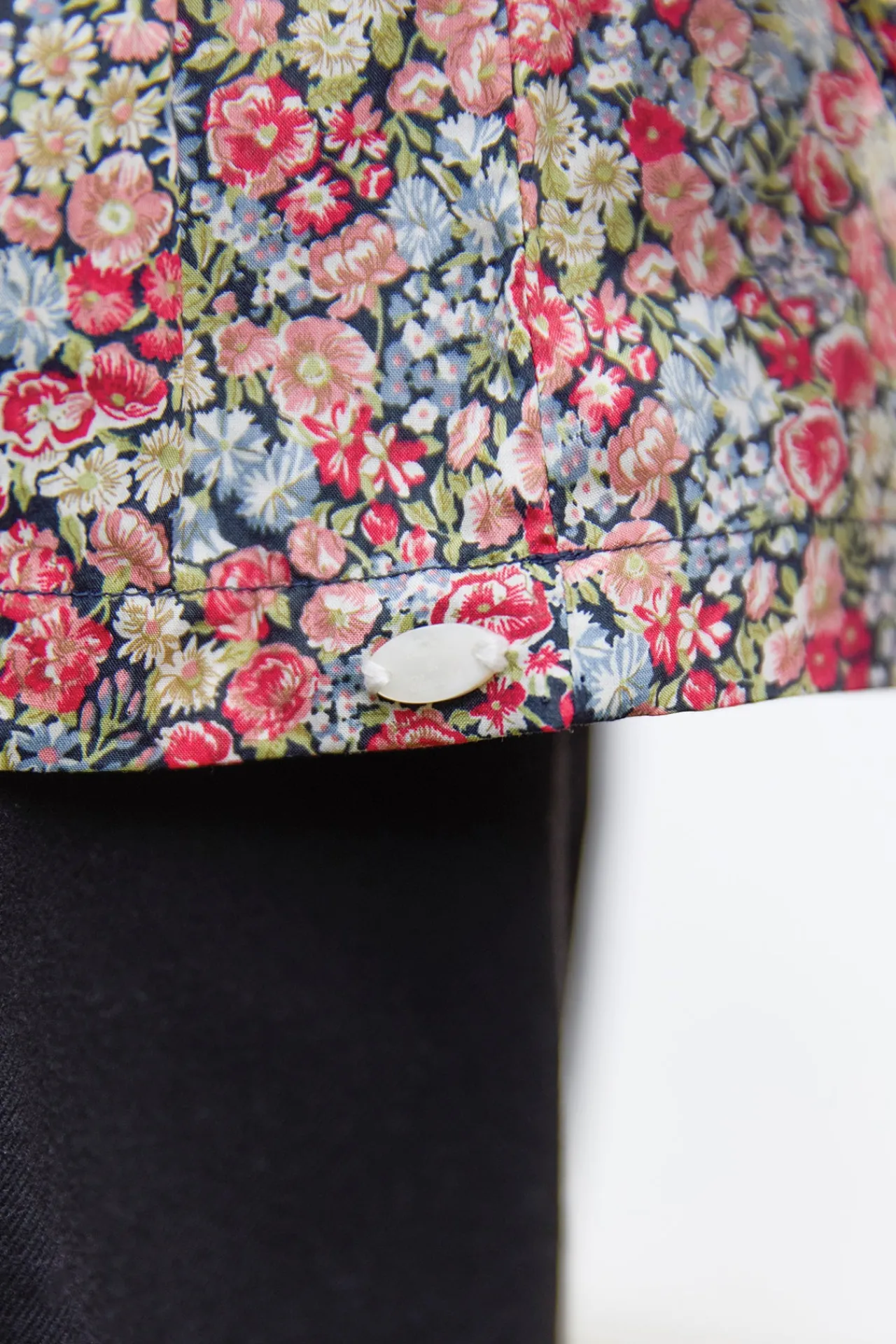 Tartine et Chocolat Tunique Tissu liberty manche smock|Enfant T-Shirts - Blouses