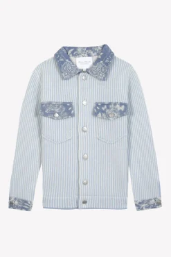Tartine et Chocolat Veste Bleu Kujten x|Enfant Manteaux - Vestes
