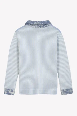 Tartine et Chocolat Veste Bleu Kujten x|Enfant Manteaux - Vestes